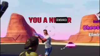 Racist fortnite kid gets screamed at by his mom