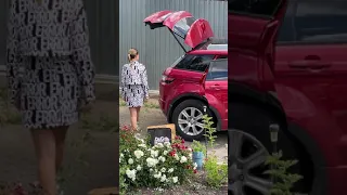 Guy pranks his wife by remotely opening the trunk from afar!