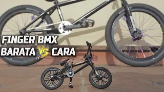 FINGER BMX DE 2€ vs 50€ - Compro una finger bmx identica a mi bmx + finger skate PRO