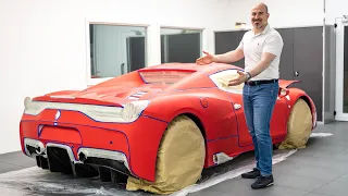 100 Hour Detail: How to Perfect a Limited Edition Ferrari’s Paintwork