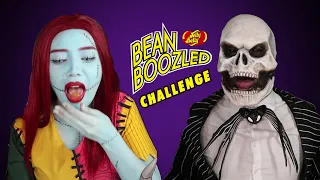 Bean Boozled Challenge as Jack and Sally (DISGUSTING!) | Prince De Guzman Transformations