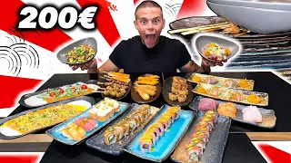 JE DÉVALISE UN RESTO JAPONAIS D’EXCEPTION !! (+ Jeu Concours 1 AN DE SUSHIS À GAGNER !)