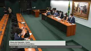 Lançamento da Frente Parlamentar Mista em Defesa da Renda Básica - 21/07/2020