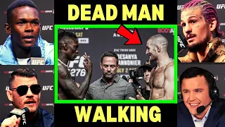 UFC Fighters "Predict" Israel Adesanya vs Sean Strickland...