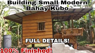 TAPOS NA ANG KUBO - My New Home | Gastos sa Pagpapagawa ng  Bahay Kubo Ngayong 2022