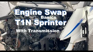 Engine Removal of T1N Sprinter