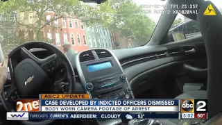Case charged by indicted Baltimore Police officers dismissed