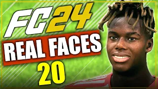 FC 24 ⚽ All NEW U-20 Wonderkids with Real Faces: YOUNG TALENTS - Career Mode