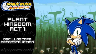 Sonic Rush Adventure (DS) - Plant Kingdom Act 1 - Oscilloscope Deconstruction