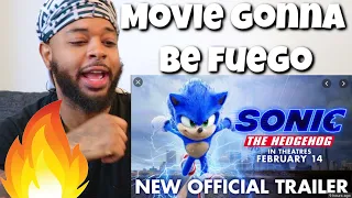 Sonic The Hedgehog (2020) - New Official Trailer | Reaction