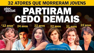 32 Atores Brasileiros Famosos que Morreram Cedo Demais • Alguns Jovens e outros de AIDS