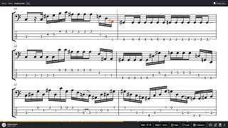 Jesus Christ Superstar - Gethsemane Bass Tab