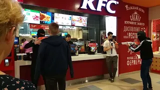 Ограбление KFC 05.09.2018 С-Пб ТРК Норд