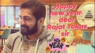 Happy new year dear Rajat Tokas sir 💯🌹heart touching love song ❤️ crazyfanPriyankatokas❤️💯❤️💯💯🌹🌹❤️