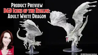 Product Preview- D&D Icons of the Realms: Adult White Dragon