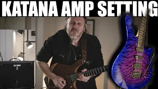 How to get AWESOME guitar tones BOSS Katana 50/100