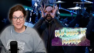 Buffmom Reacts - The Game Awards | Old Gods Of Asgard - Herald Of Darkness LIVE