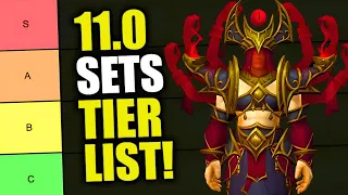 Ranking ALL New 11.0 Tier Sets From The War Within! WoW TWW Tier List