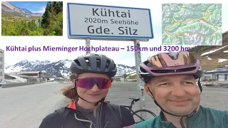 Mit dem Rennrad auf das Kühtai plus Mieminger Hochplateau 3200hm und 150km