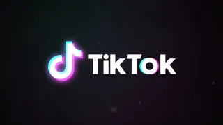 TikTok Logo Blinding Neon Flickering with Big Tagline // Free motion Graphics