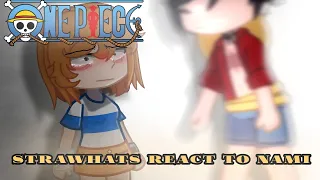 One Piece Reacts | Mugiwara React to Nami and Luffy | What if Luffy Didn't Exist? [AU]