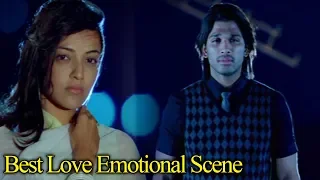 Best Love Emotional Scene || Allu Arjun,Kajal || Ganesh Videos
