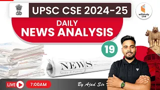 24 June 2023 | Daily News Analysis | UPSC CSE 2024-25 | UPSC Current Affairs 2023 | by Ajad Sir