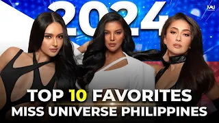 Miss Universe Philippines 2024 TOP 10 FAVORITES (April edition)