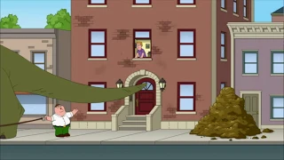 Family Guy - Peter is a dinosaur walker