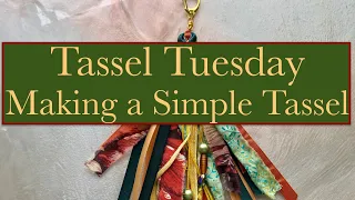 Making a Simple Tassel  #tasseltuesday