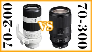 Sony 70-300mm VS Sony 70-200mm F4 - Which one should YOU buy?
