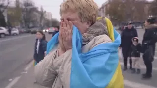 Дуже емоційне відео)) Це сльози вдячності нашим хлопцям, які звільняють Україну. .#украіна#війна#