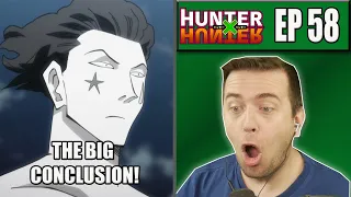 DOES HISOKA GET HIS FIGHT? | Hunter x Hunter Episode 58 REACTION