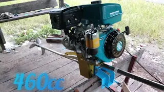 homemade 18 hp water surface boat engine build | part 1