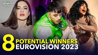 Eurovision ESC 2023 - 8 Potential Winners (With Comments: Pros & Cons)