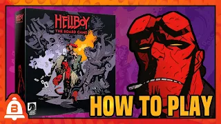 Whack Some Frog Monsters With The Right Hand Of Doom! | Hellboy: The Board Game - How To Play