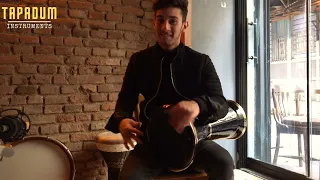 Professinal Aluminum Darbuka Black 3