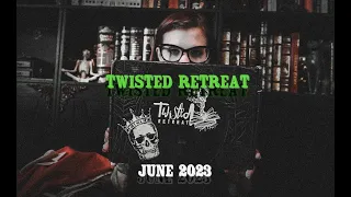 Twisted Retreat Book Box Unboxing: June 2023 | Violet Prynne