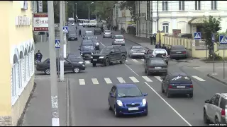 Страшное ДТП на перекрестке улиц Луначарского и Ворошилова