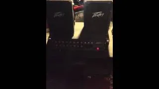 70's Peavey speaker Tri-flex system demo