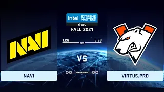 🔴  RU   Navi vs Virtus pro BO3 IEM Fall RMR 2021