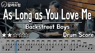 As Long As You Love Me - Backstreet Boys DRUM COVER