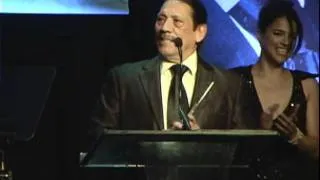 Danny Trejo accepts award at 2011 NHMC #ImpactAwards