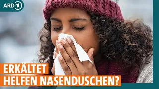 Besser als Nasenspray? Nasendusche gegen Erkältungen und Allergien | ARD GESUND