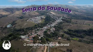 GRAVAÇÃO COM DRONE NO MENOR MUNICÍPIO DO BRASIL - SERRA DA SAUDADE MG