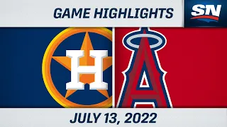 MLB Highlights | Astros vs. Angels - July 13, 2022