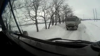 На Камазе в Антрацит,12 тонн нагрузили.