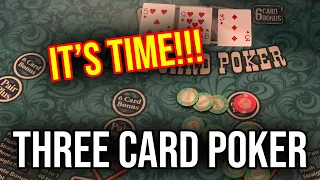 LIVE 3 CARD POKER!!! August 8th 2022