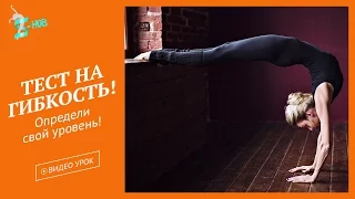 Растяжка для начинающих! Гибкость - тест! Flexibility - test your level! S-HUB