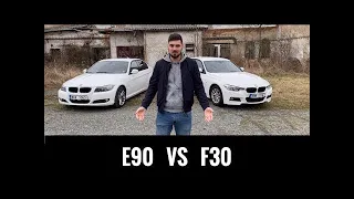 Dvě BMW 320d - E90 vs. F30 | Generační srovnání